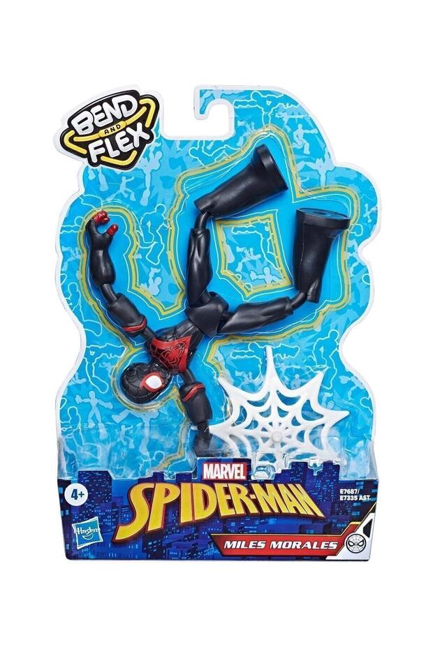 Spider-man Bend & Flex Miles Morales Figür - 2