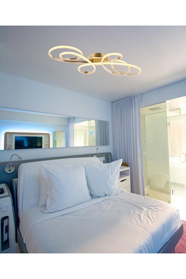 1012-sr Sarı Led Avize - 2