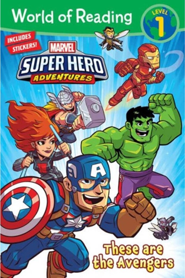 World Of Reading Marvel Super Hero Adventures: These Are The Avengers