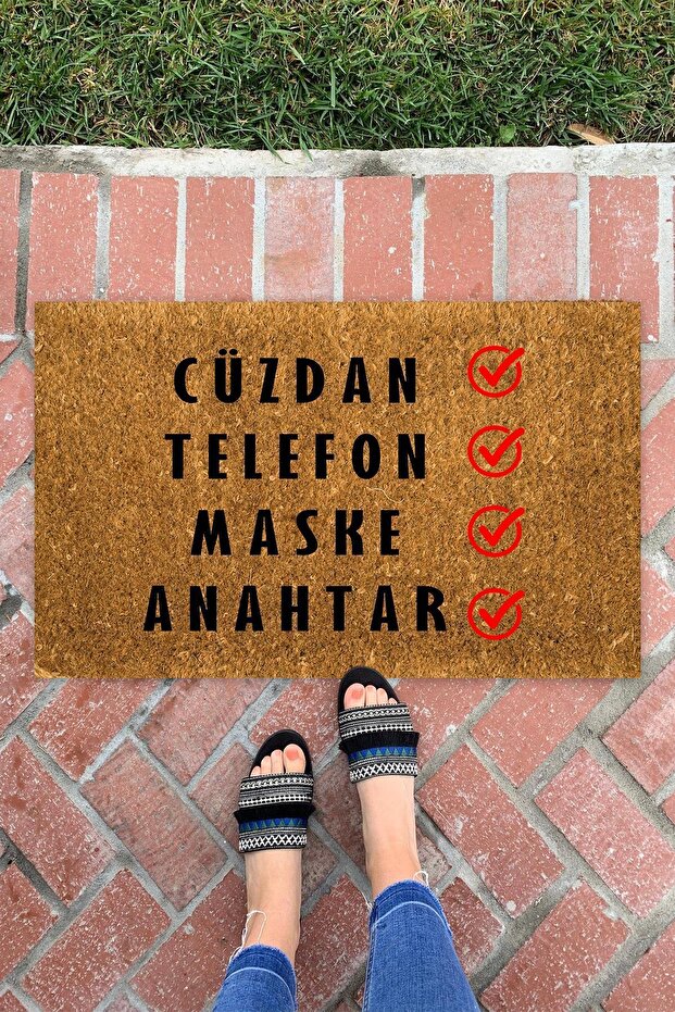 Reminder Indoor and Outdoor Decorative Multi-Purpose Door Mat