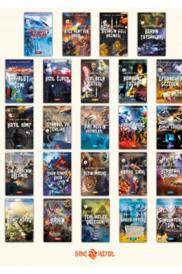 Serüven Peşinde - Tuncel Altınköprü 24 Kitaplık Set - 1