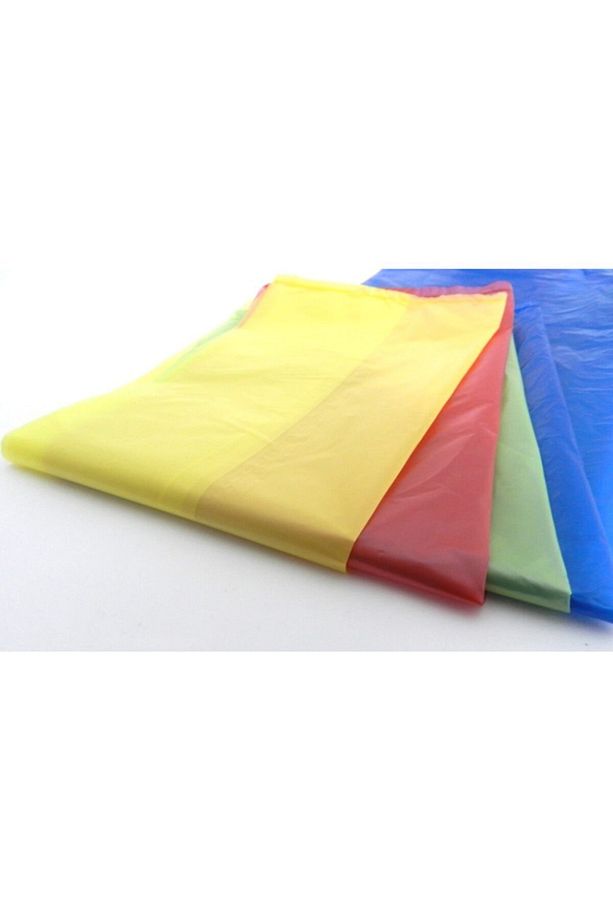 Renkli Atlet Poşet Tekel Çöp Poşeti Küçük Boy 26x45 Cm 5 Kg - 2