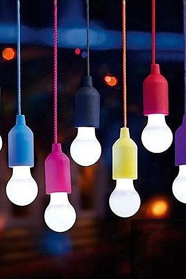 Çek Yak Ipli Askılı Kamp Lambası Iç Ve Dış Mekan Led Lamba 100cm Jb005 - 3