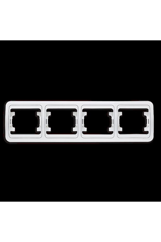 إطار رباعي ميموزا أبيض - 1
