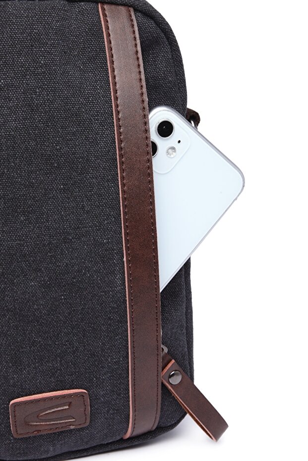 C-active Bady Bag Kanvas Çanta Gri - 4