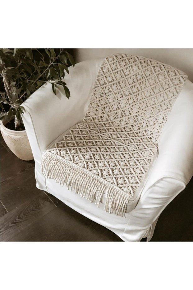 Macrame Sofa Cover