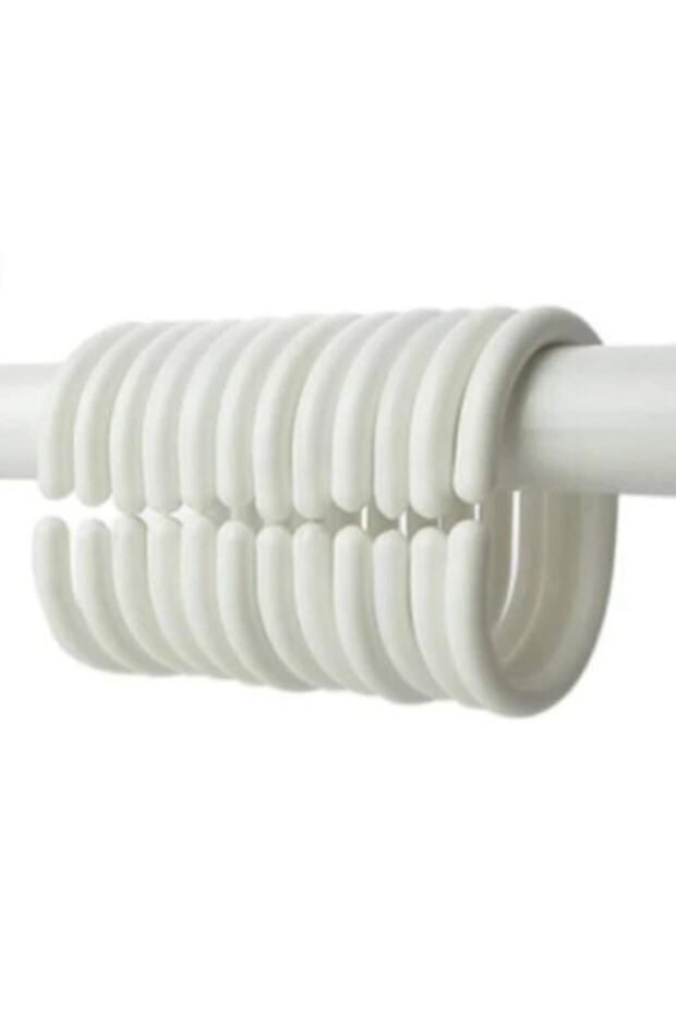 Banyo Duş Perde Halkası 12 Adet - 1