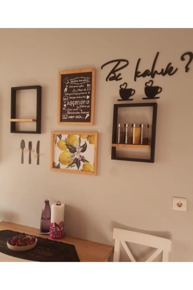 Ahşap Mutfak Dekor - 1