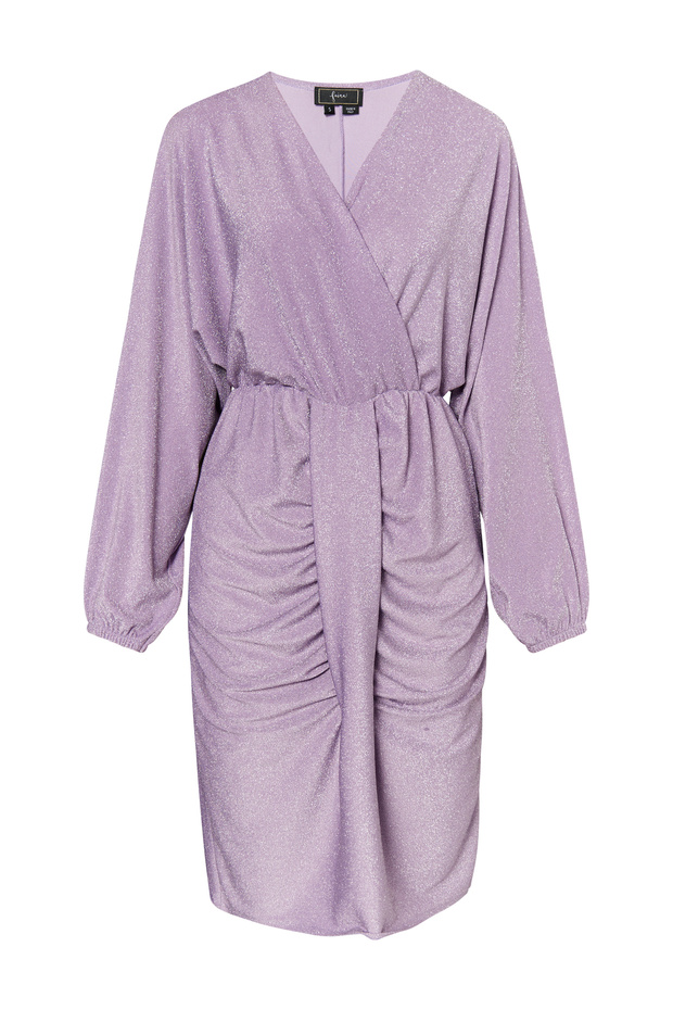 Abendkleid mit Glanzgarn - 1