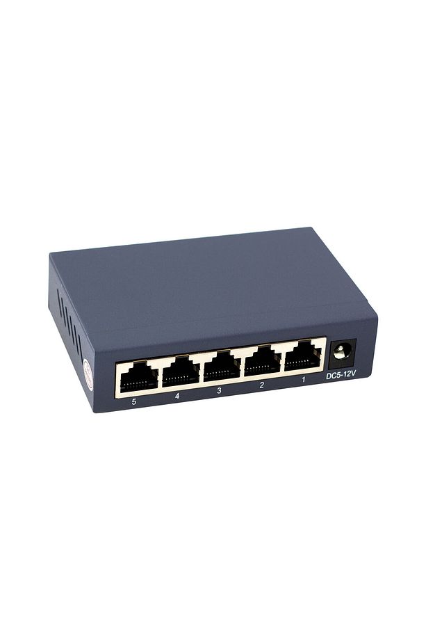 5 Port 10/100/1000Mbps Yönetilemeyen Ethernet Switch - 1