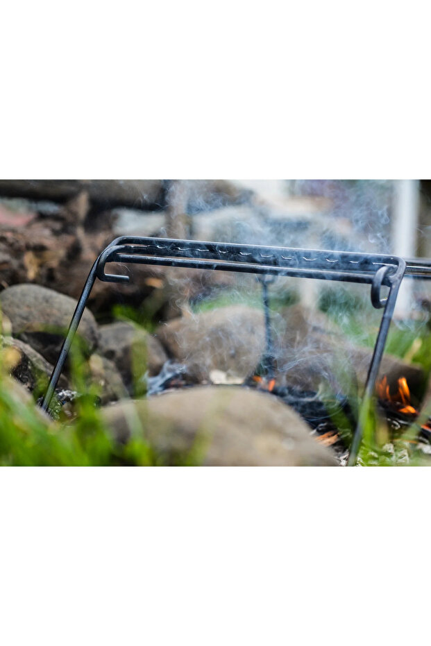 304 Chrome Nickel Fire Top Scotch Grill - Bushcraft Camping Outdoor - 3