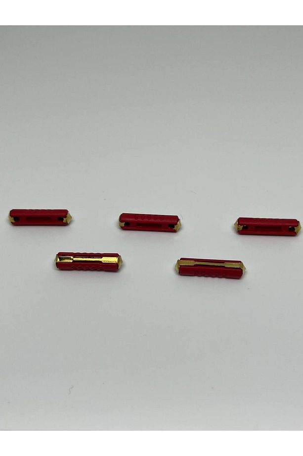 5 Adet 16 Amper Kırmızı Taş Sigorta 16A - 1