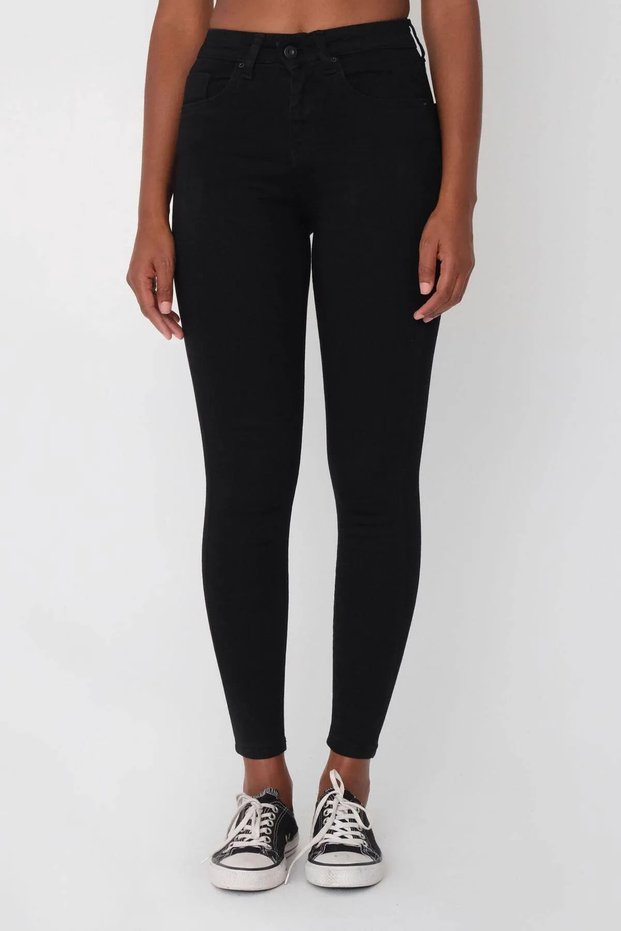 Garfield Kids Flexible Black Skinny Leg Jeans, Lycra Fabric Jeans