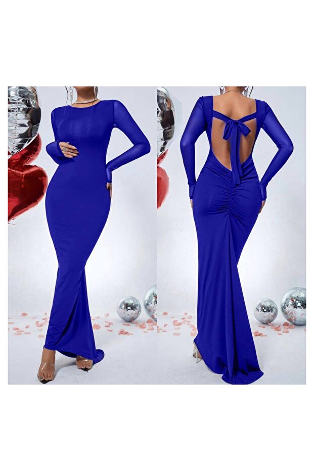 ROCHIE LUNGĂ DECOLTE SPATE - 7