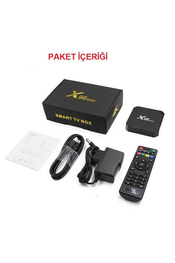 Android Tv Box X96 MİNİ ANDROİD 11 (İNAT TV YÜKLENEREK GÖNDERİLECEKTİR) - 2