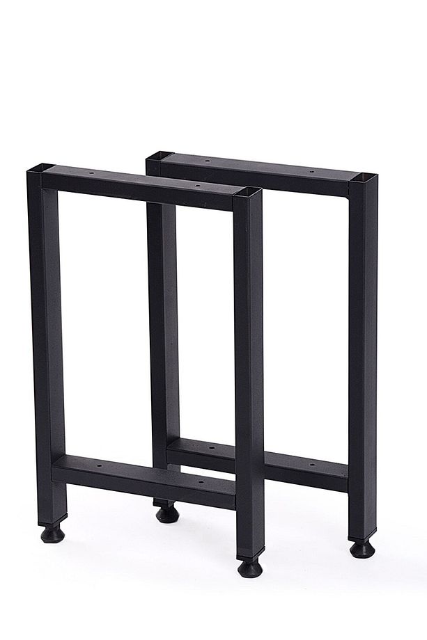 Metal Bank-sehpa-yan Sehpa Ayağı 2 Adet Ayak 42 Cm Mobilya Ayağı - 2