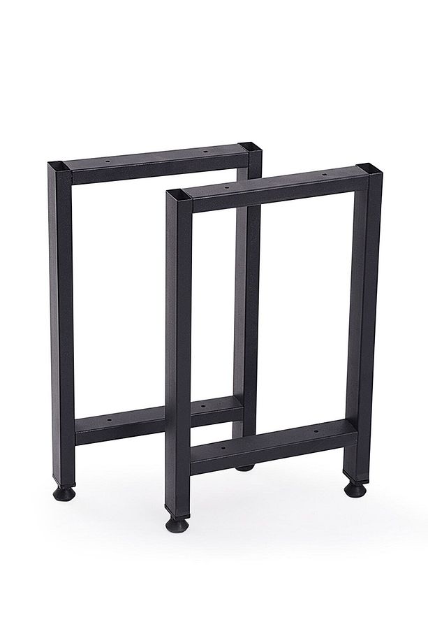 Metal Bank-sehpa-yan Sehpa Ayağı 2 Adet Ayak 42 Cm Mobilya Ayağı - 3