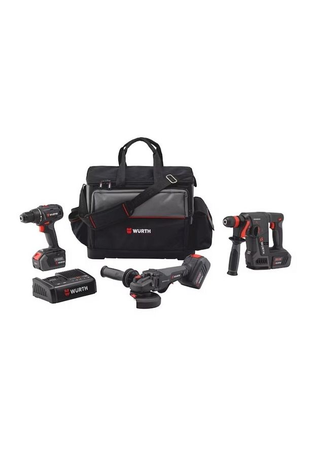 M-CUBE Üçlü Şarlı Set Kırıcı / Sıkma / Spiral ABS/ABH/AWS CMP 18V 3X5AH - 1