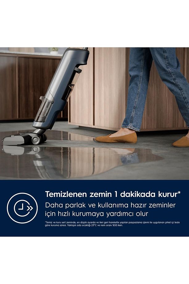 Ultimate 800 EW81U3DB 21.6 V Islak Ve Kuru Dikey Şarjlı Süpürge - 4