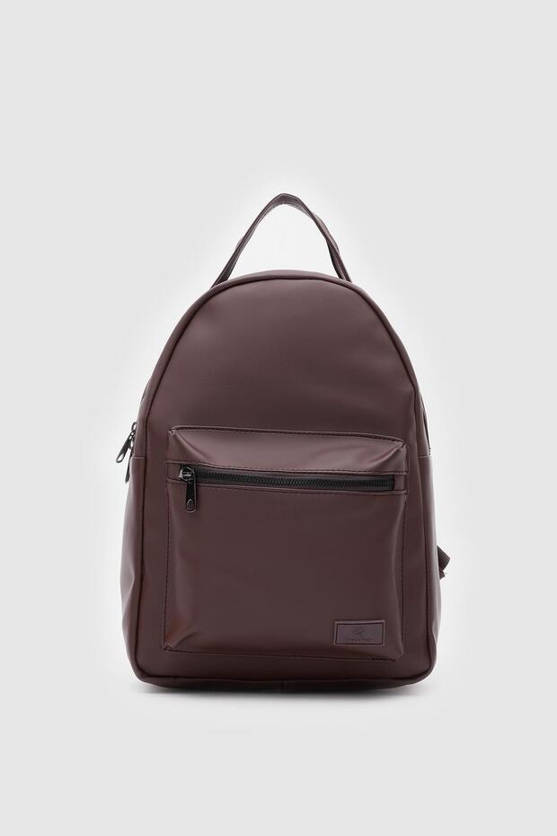 Unisex Multi-Pocket Faux Leather Backpack cty-lbn-9308