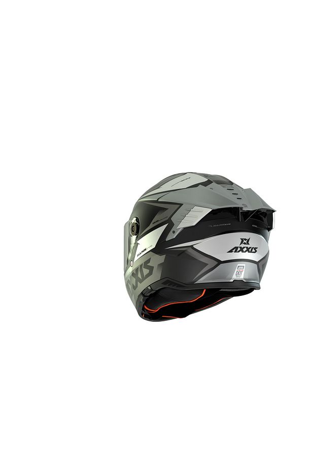 MOTORÜZGAR'DAN AXXİS Hawk Evo SV Ixil A2 Mat Titanyum FULL FACE KASK - 3