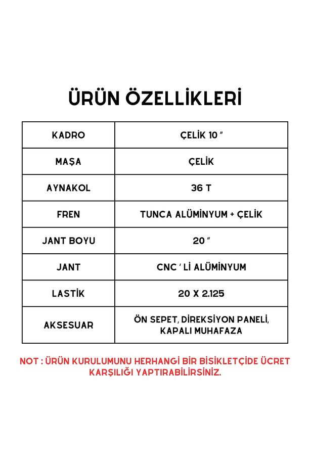 Beemer 20 Jant New Design 7 - 10 Yaş Çocuk Bisikleti ( 2024 Model ) - 3