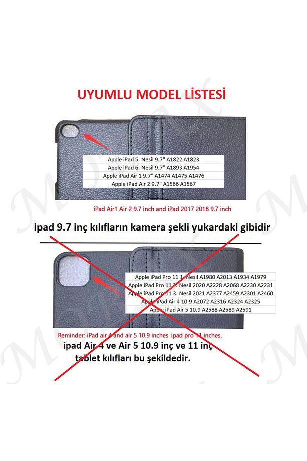 Apple Ipad Air 2 9.7" Uyumlu Kılıf Kalem Bölmeli Trifolding Silikon A1566 A1567 - 2