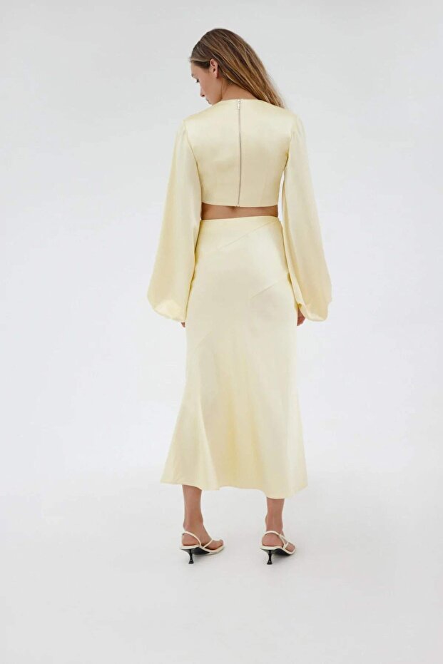 SIGNIFICANT OTHER Mimi Sarı Etek - 4