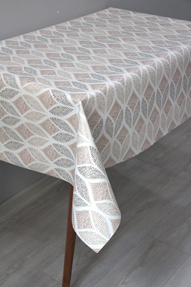 Lined Erasable PVC Oilcloth Tablecloth 171-A