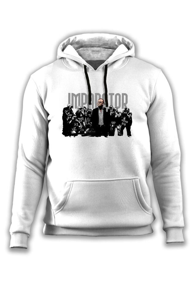 Emperor - Fatih Terim - Printed Hooded Sweatshirt