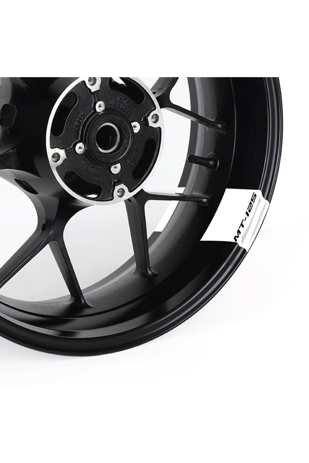 YAMAHA MT125 MOTORCYCLE RIM DETAIL STICKER