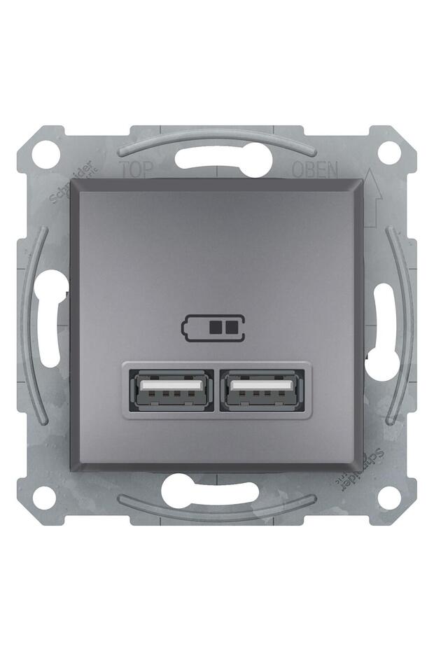 Eph2700262 Asfora Çelik 2 Li Usb 2.1 A