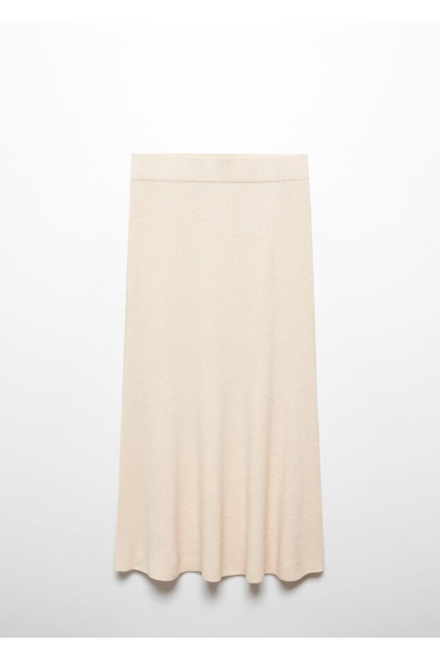 Fitilli midi etek - 3