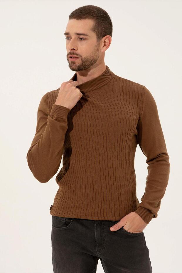 G021sz0tk-1497712 Prymo Erkek Triko Kazak - 1