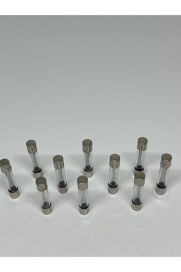 10 Adet 20 Amper 30mm Büyük Boy Cam Sigorta 20A - 3