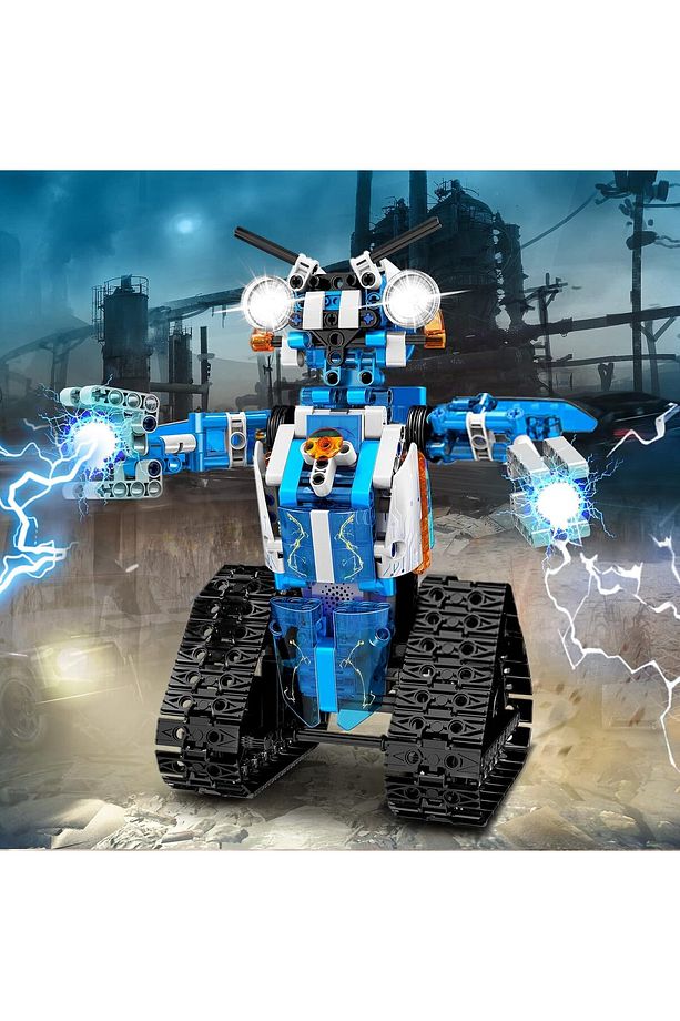 Uzaktan ve Uygulama Kontrollü Robot Yapı Seti, Kodlama ve Programlama Yapı Oyuncakları, - 7
