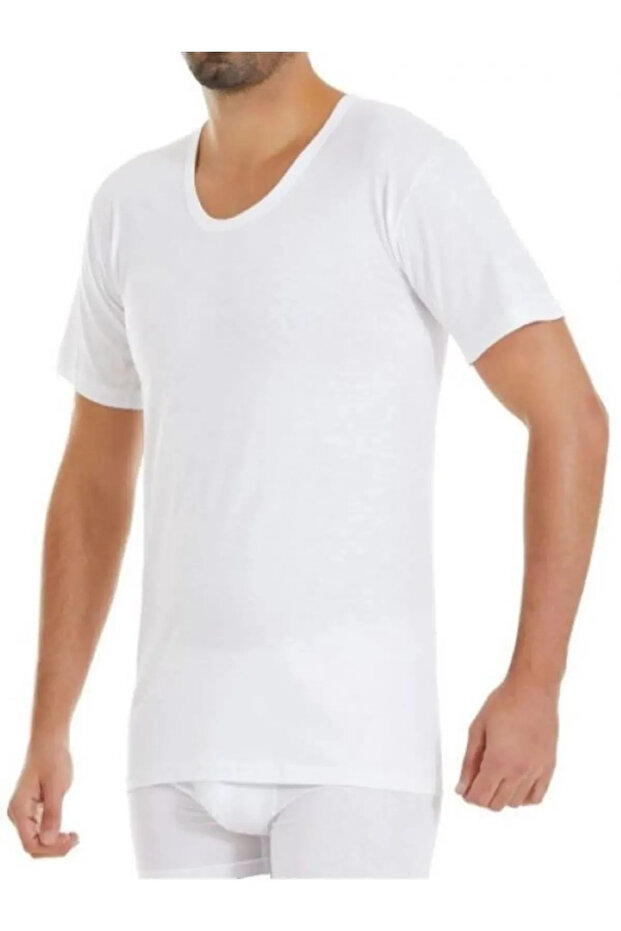 01 Men's Single Jersey Crew Neck Tank Top