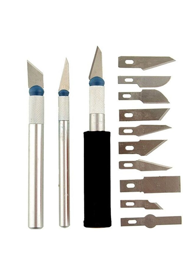 Maket Heykeltraş Yapmak İçin Neşter Takım Seti - 1