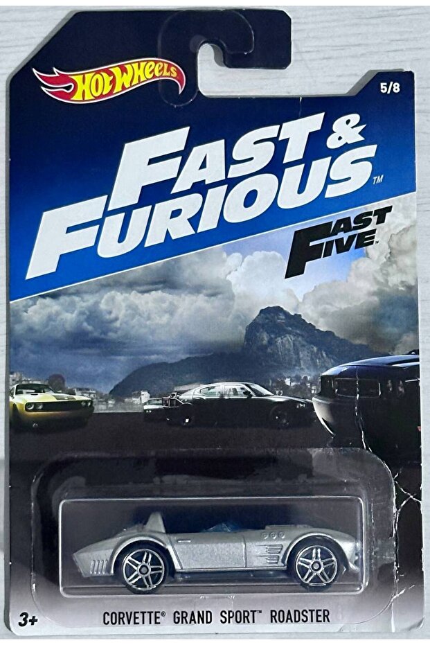 Hotwheels Corvette Grand Sport Roadster - Fast Five Series - 1/64 Scale