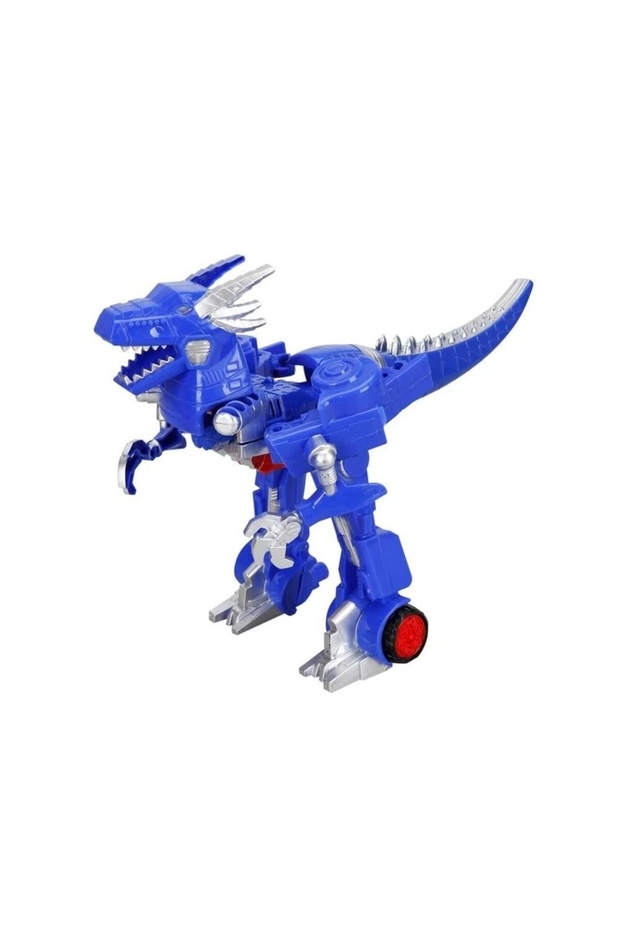 Illuminated 2-Piece Power Robot Transformer Transforming Vehicles - 3