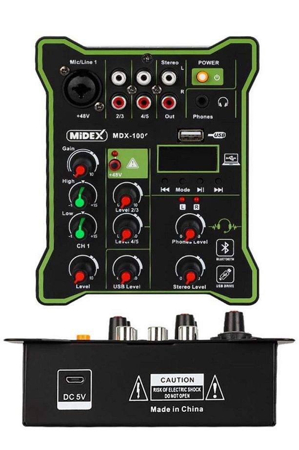 CX2 Functional Paket-5 Stüdyo Mikrofon Ses Kartlı Mikser Kulaklık Stand - 4