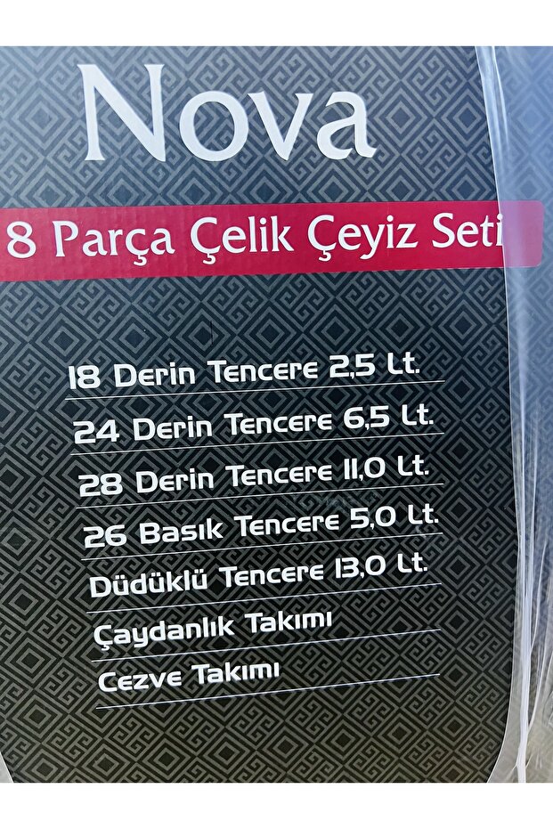 Çelik tencere seti - 2