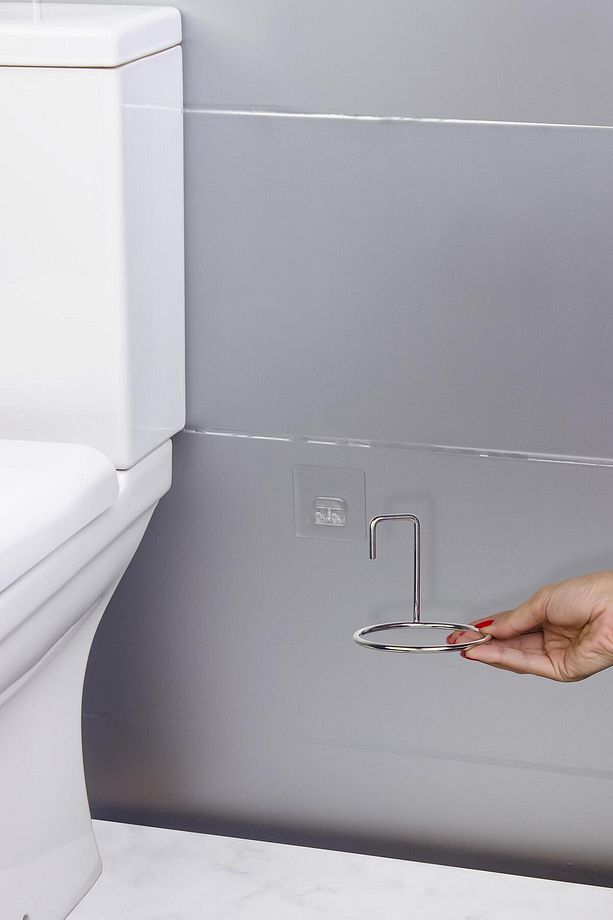 Krom Magic Fix Sihirli Yapışkanlı Wc Fırçalık - 2