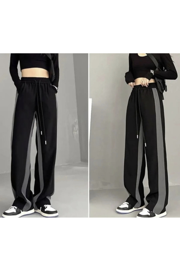 بنطال رياضي بتصميم Y2k - 1