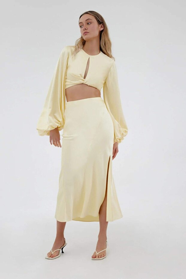 SIGNIFICANT OTHER Mimi Sarı Etek - 1