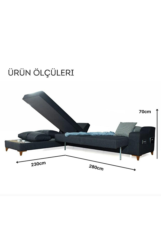 MODA ÇEKYATLI VE BAZALI KÖŞE TAKIMI - 4