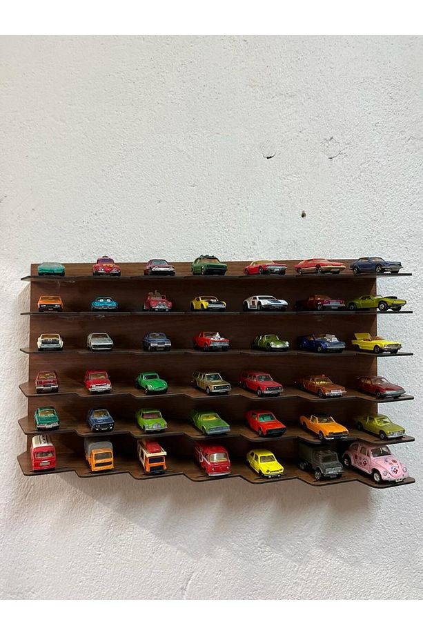 1/64 MODEL ARABA DUVAR RAFI HOT WHEELS KOLEKSİYON RAFI - 3