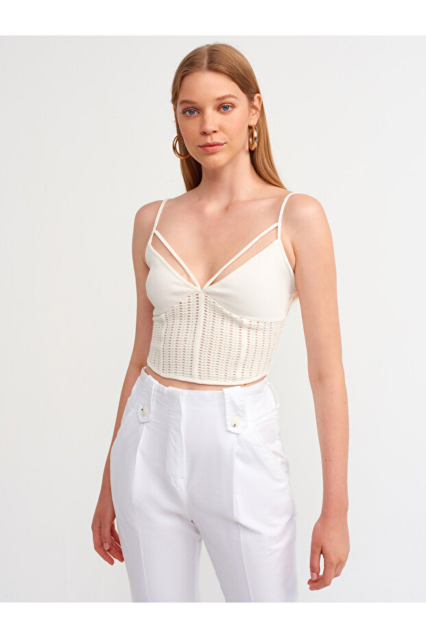 20173 Mesh Crop Top-natural