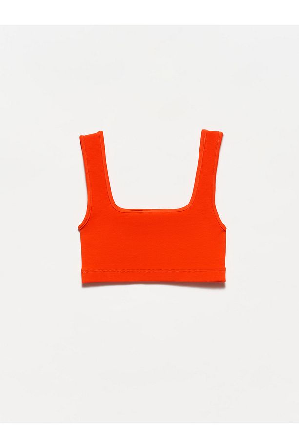 20167 Crop Top-kırmızı - 1