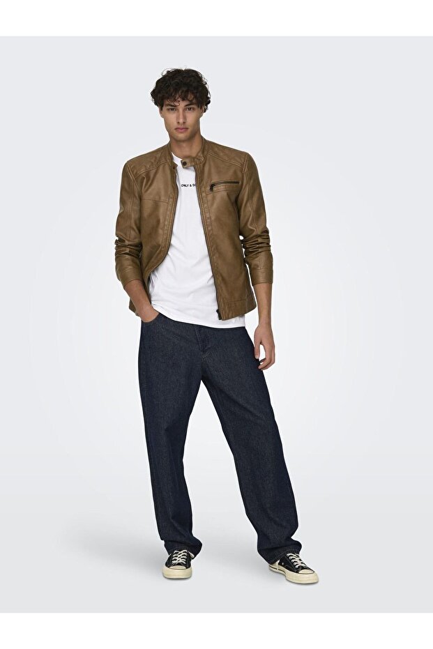 Kunstlederjacke Onsal Kunstlederjacke - 5